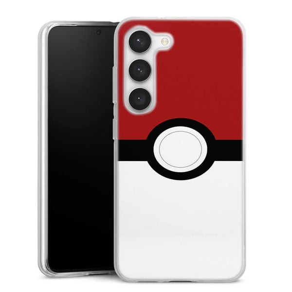 Coque Samsung Galaxy S23 Pokeball - Protection Silicone antichoc